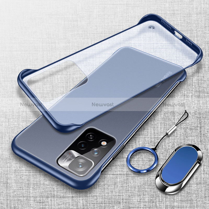 Transparent Crystal Hard Case Back Cover H04 for Xiaomi Mi 11i 5G (2022)