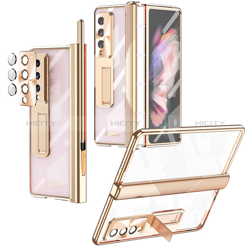 Transparent Crystal Hard Case Back Cover H05 for Samsung Galaxy Z Fold4 5G