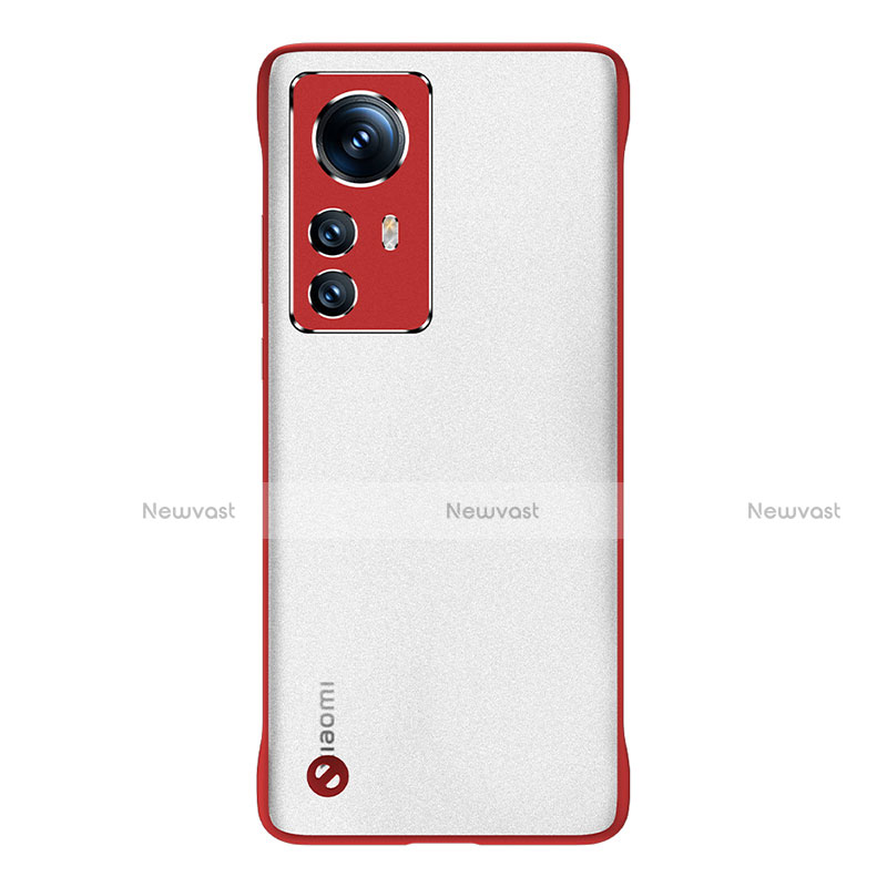 Transparent Crystal Hard Case Back Cover H05 for Xiaomi Mi 12 5G Red