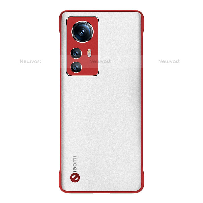 Transparent Crystal Hard Case Back Cover H05 for Xiaomi Mi 12S 5G Red