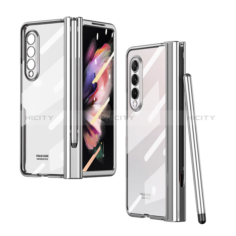 Transparent Crystal Hard Case Back Cover H07 for Samsung Galaxy Z Fold4 5G