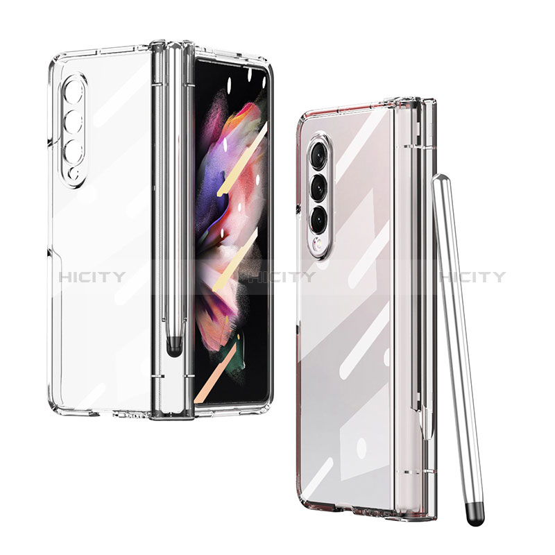 Transparent Crystal Hard Case Back Cover H07 for Samsung Galaxy Z Fold4 5G