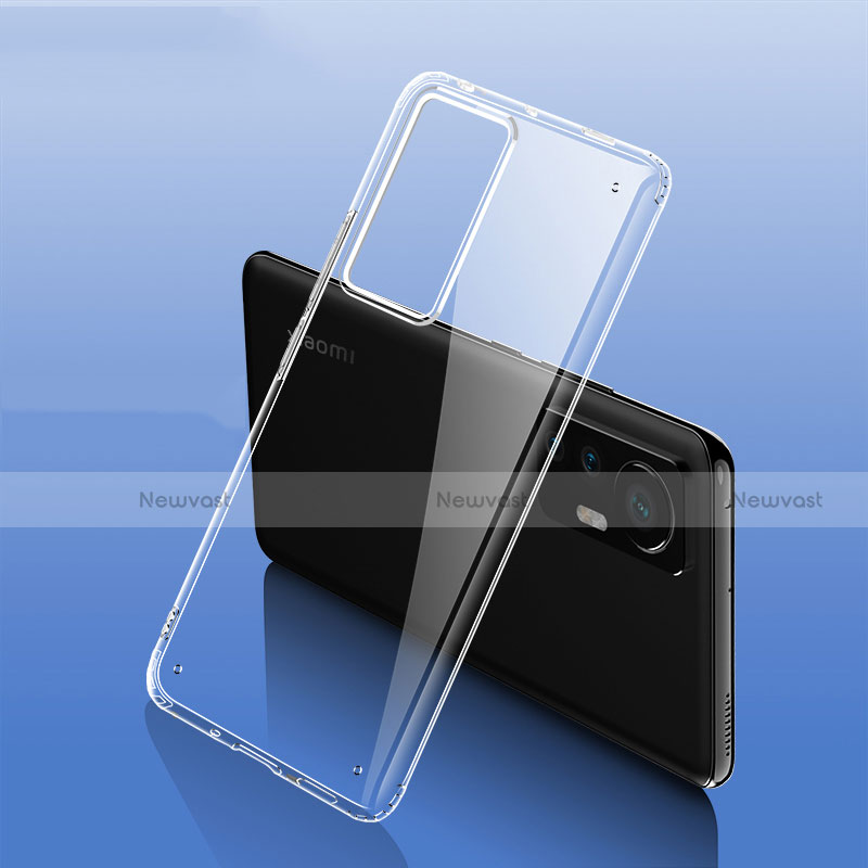 Transparent Crystal Hard Case Back Cover H09 for Xiaomi Mi 12 5G