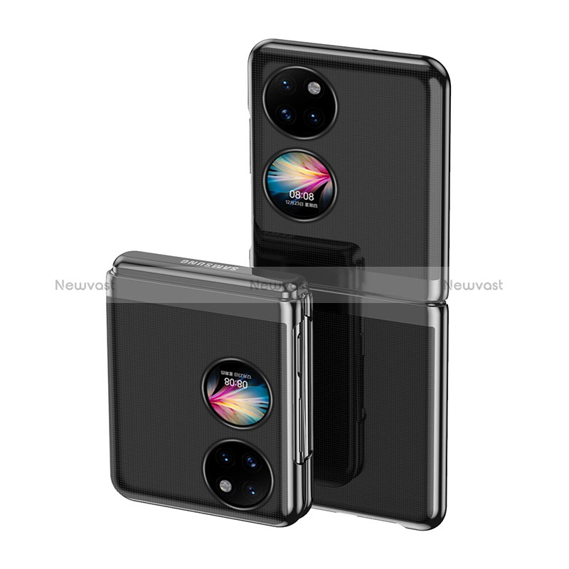 Transparent Crystal Hard Case Back Cover QH1 for Huawei P60 Pocket