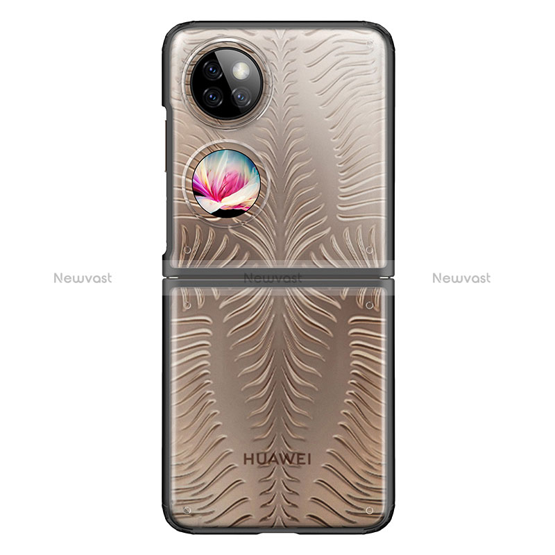 Transparent Crystal Hard Case Back Cover QH2 for Huawei P50 Pocket