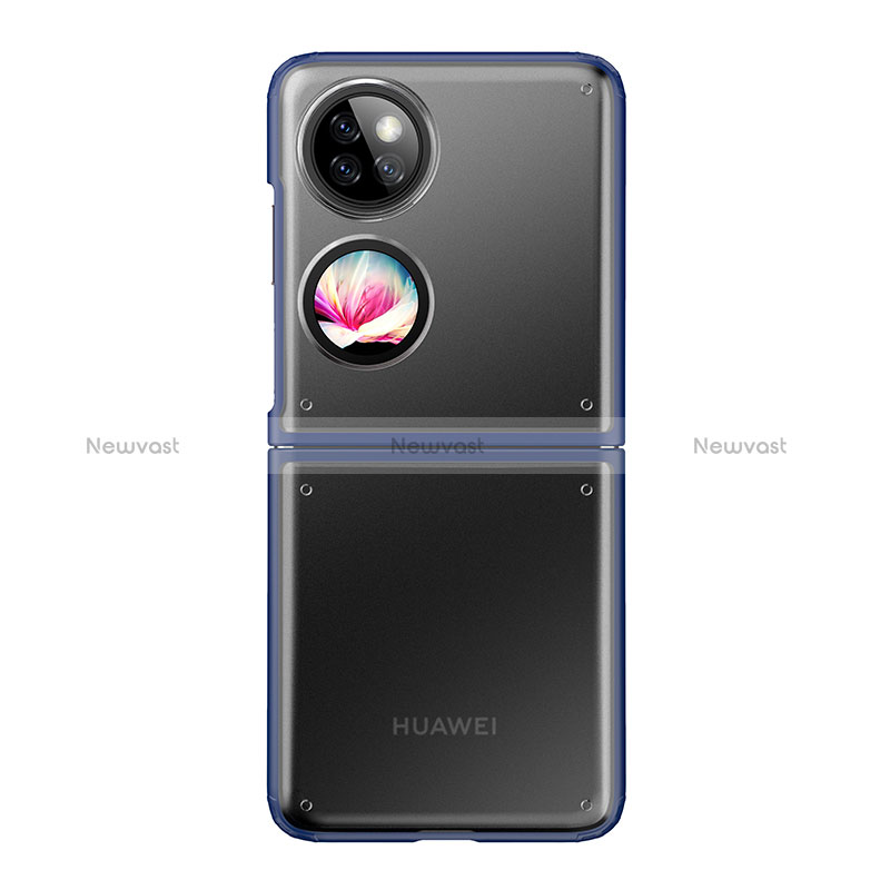 Transparent Crystal Hard Case Back Cover QH2 for Huawei Pocket S