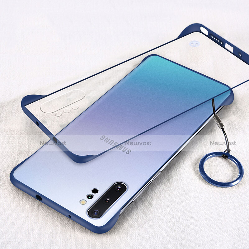 Transparent Crystal Hard Case Back Cover S01 for Samsung Galaxy Note 10 Plus