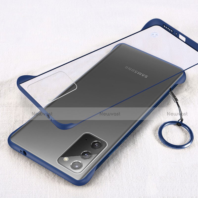 Transparent Crystal Hard Case Back Cover S01 for Samsung Galaxy Note 20 5G