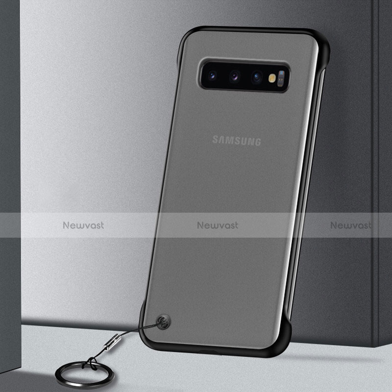 Transparent Crystal Hard Case Back Cover S01 for Samsung Galaxy S10