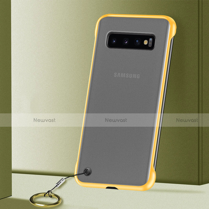 Transparent Crystal Hard Case Back Cover S01 for Samsung Galaxy S10