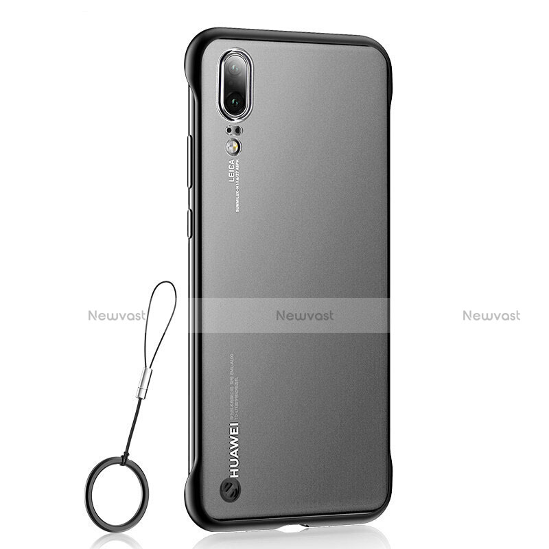 Transparent Crystal Hard Case Back Cover S02 for Huawei P20