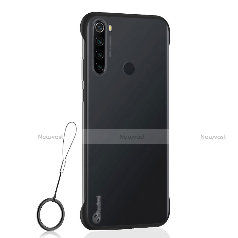 Transparent Crystal Hard Case Back Cover S02 for Xiaomi Redmi Note 8 (2021)