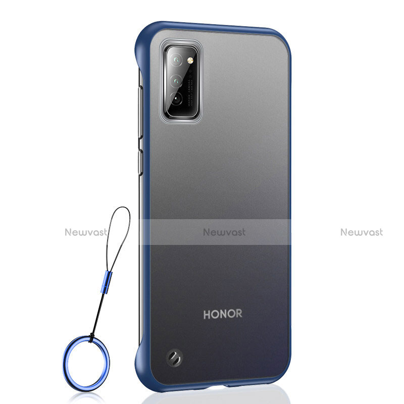 Transparent Crystal Hard Case Back Cover S04 for Huawei Honor V30 Pro 5G