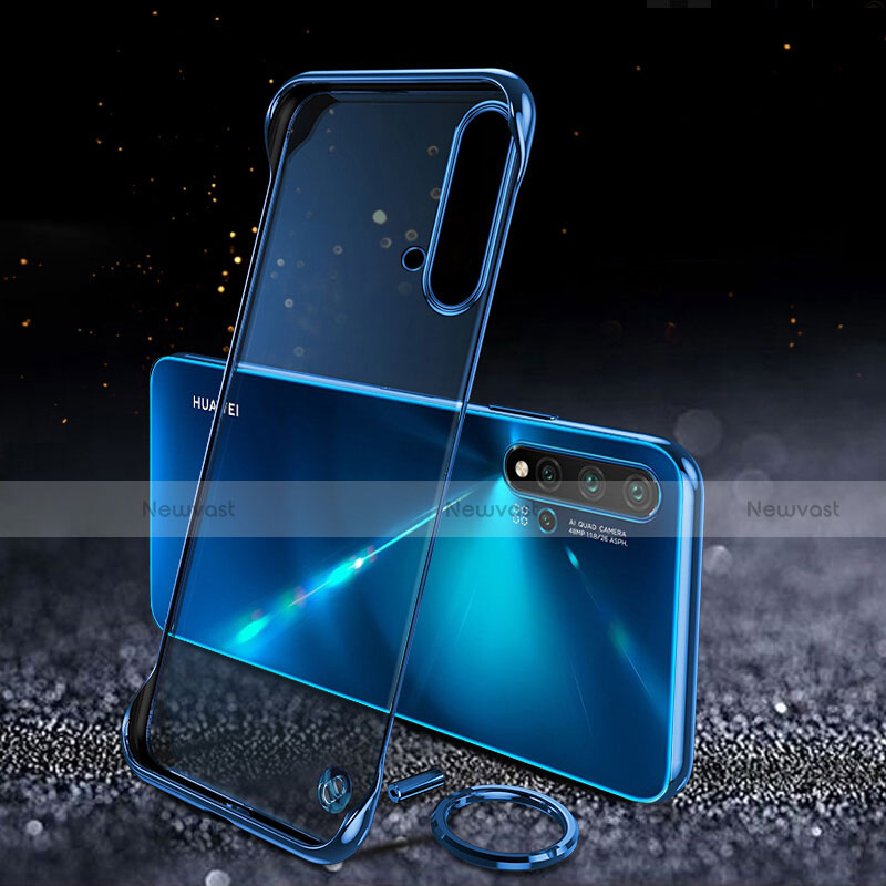 Transparent Crystal Hard Case Back Cover S04 for Huawei Nova 5