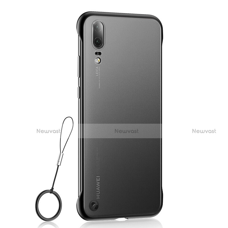 Transparent Crystal Hard Case Back Cover S04 for Huawei P20