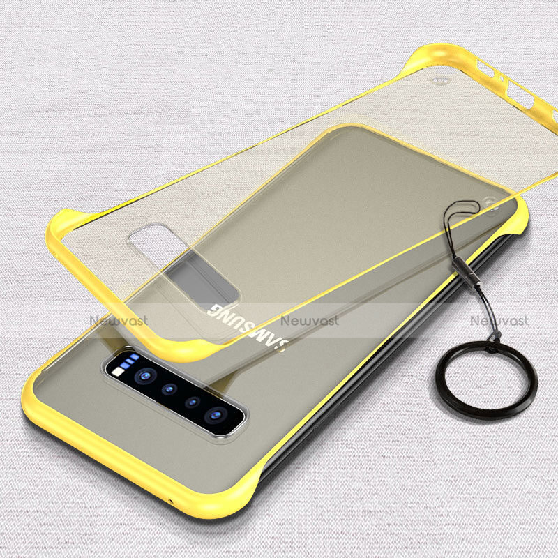 Transparent Crystal Hard Case Back Cover S05 for Samsung Galaxy S10 Plus