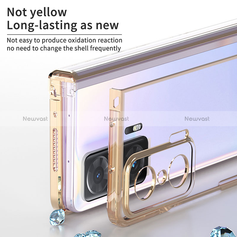 Transparent Crystal Hard Case Back Cover ZL1 for Huawei Honor Magic V 5G