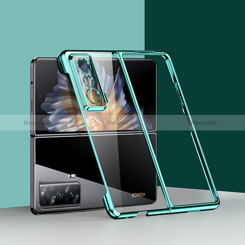 Transparent Crystal Hard Case Back Cover ZL1 for Huawei Honor Magic Vs Ultimate 5G Green