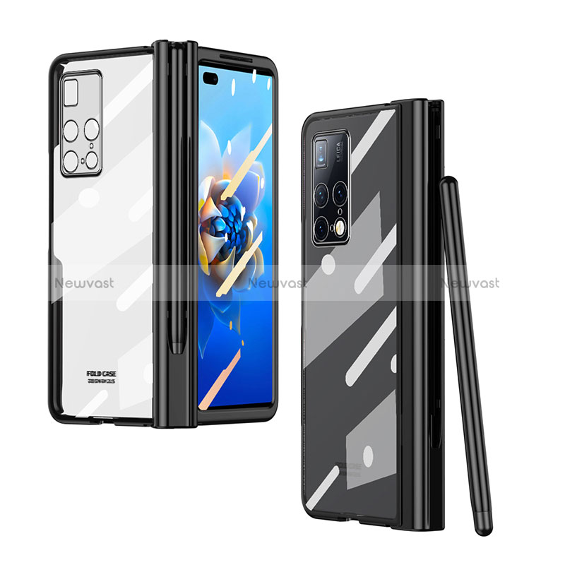 Transparent Crystal Hard Case Back Cover ZL2 for Huawei Mate X2 Black