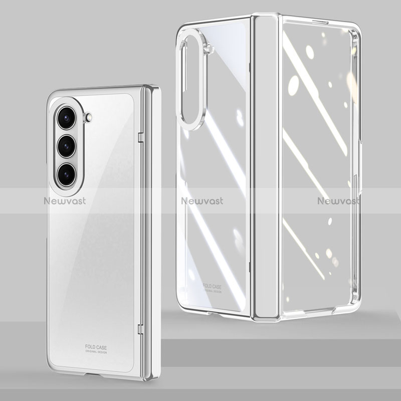 Transparent Crystal Hard Case BMKk Cover MK2 for Samsung Galaxy Z Fold5 5G