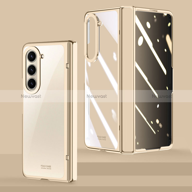 Transparent Crystal Hard Case BMKk Cover MK3 for Samsung Galaxy Z Fold5 5G