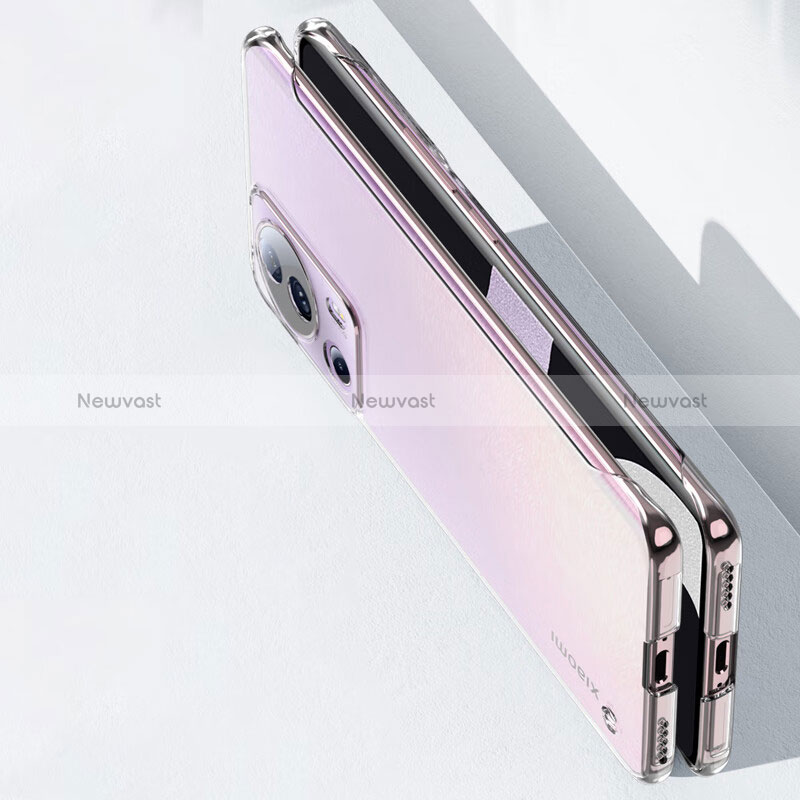 Transparent Crystal Hard Case Cover for Xiaomi Civi 2 5G Black