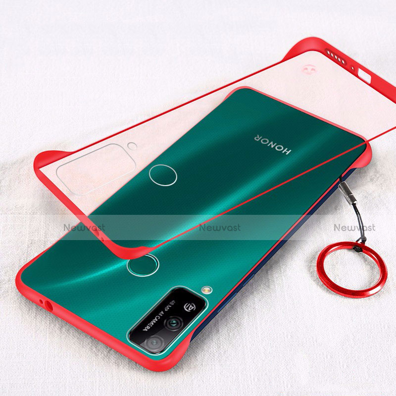 Transparent Crystal Hard Rigid Case Back Cover H01 for Huawei Honor Play4T