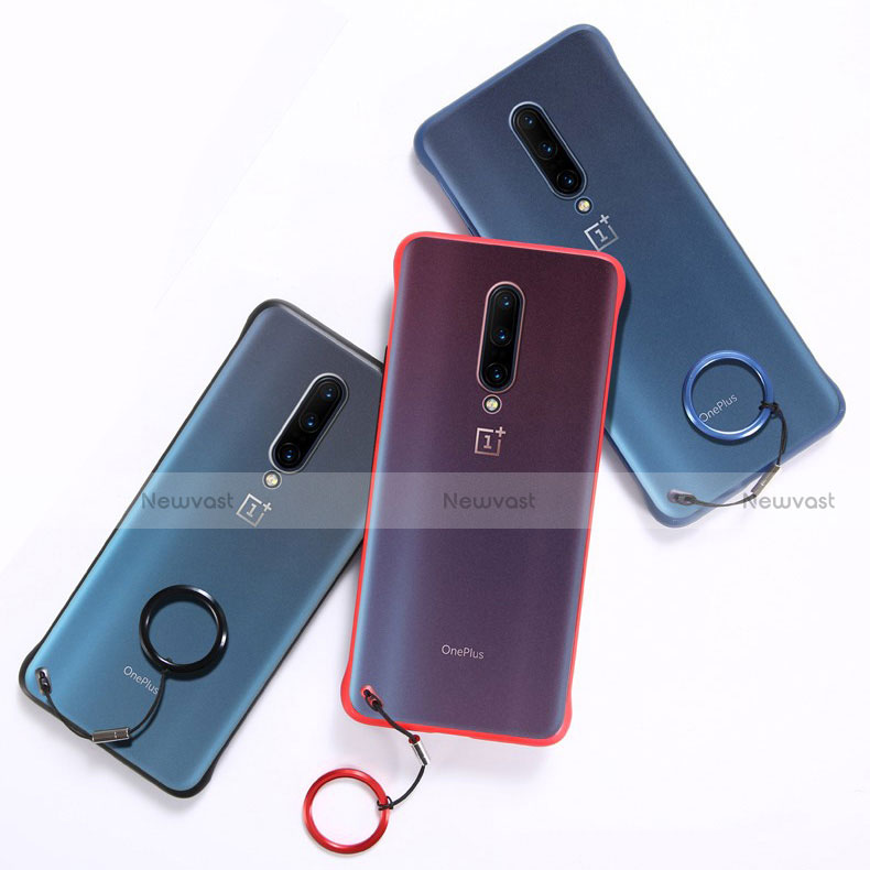 Transparent Crystal Hard Rigid Case Back Cover H01 for OnePlus 8