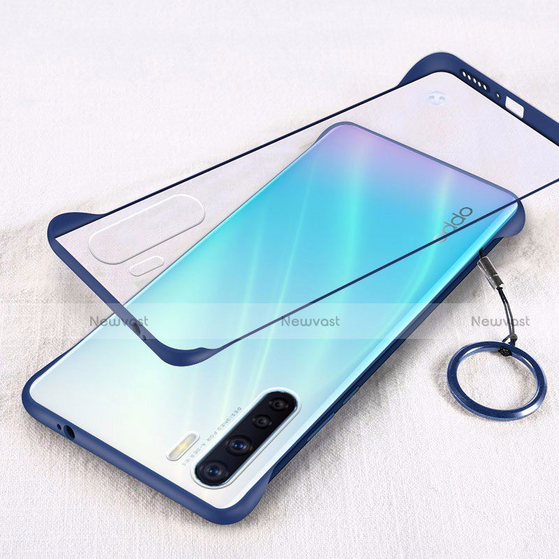 Transparent Crystal Hard Rigid Case Back Cover H01 for Oppo A91