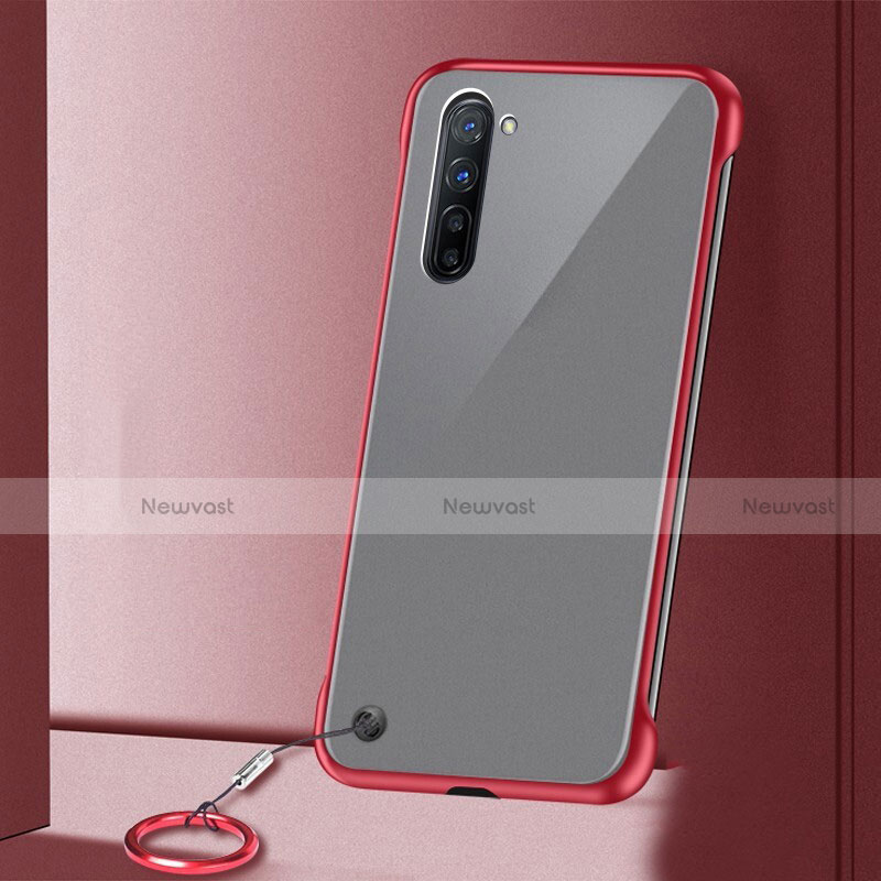 Transparent Crystal Hard Rigid Case Back Cover H01 for Oppo K7 5G