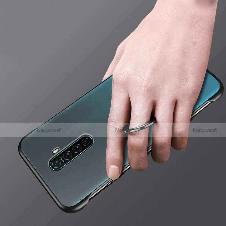 Transparent Crystal Hard Rigid Case Back Cover H01 for Oppo Reno Ace