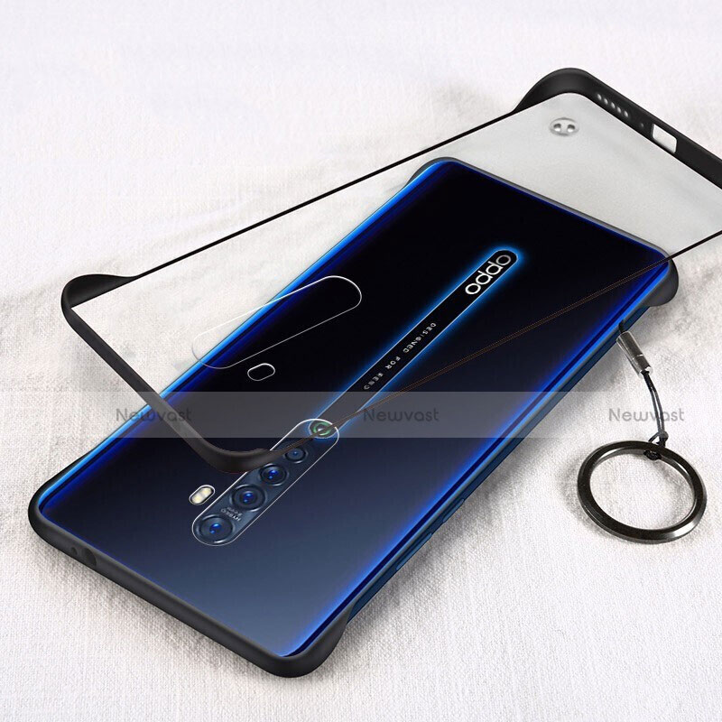 Transparent Crystal Hard Rigid Case Back Cover H01 for Oppo Reno2