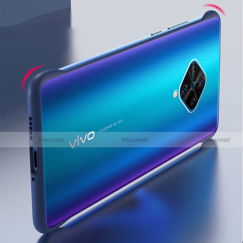 Transparent Crystal Hard Rigid Case Back Cover H01 for Vivo S1 Pro