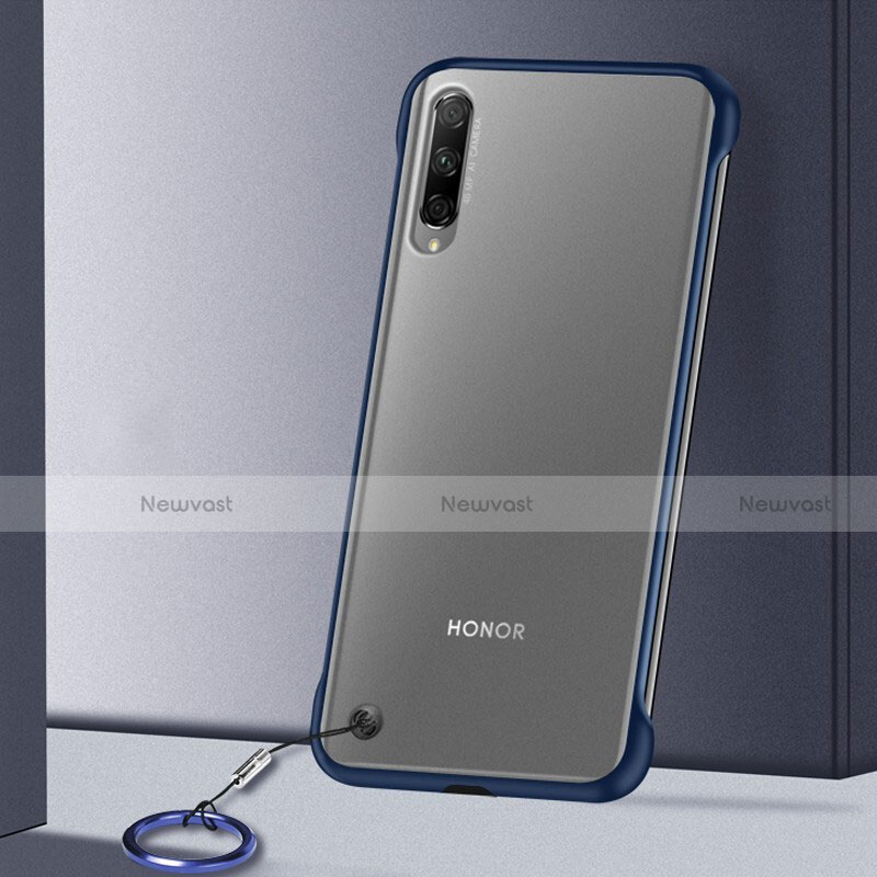 Transparent Crystal Hard Rigid Case Back Cover H02 for Huawei P Smart Pro (2019)