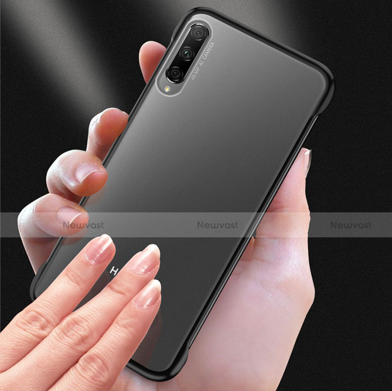 Transparent Crystal Hard Rigid Case Back Cover H02 for Huawei P Smart Pro (2019)
