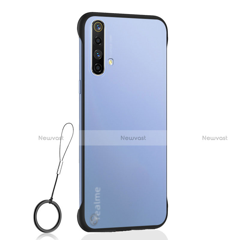 Transparent Crystal Hard Rigid Case Back Cover H02 for Realme X50t 5G