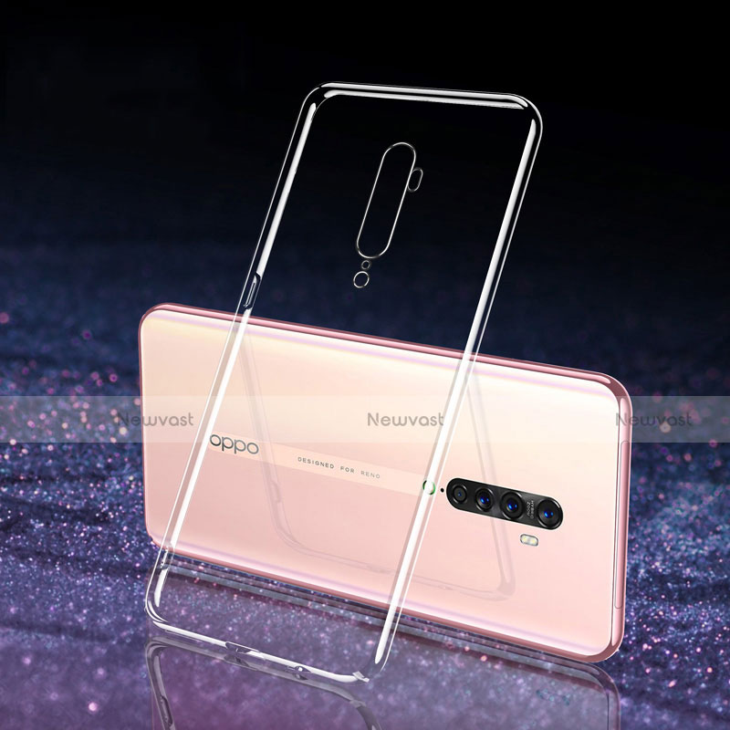 Transparent Crystal Hard Rigid Case Back Cover H04 for Oppo Reno2