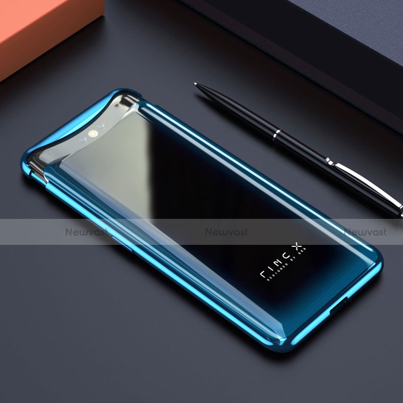 Transparent Crystal Hard Rigid Case Back Cover S01 for Oppo Find X