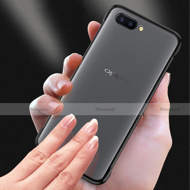 Transparent Crystal Hard Rigid Case Back Cover S01 for Oppo K1