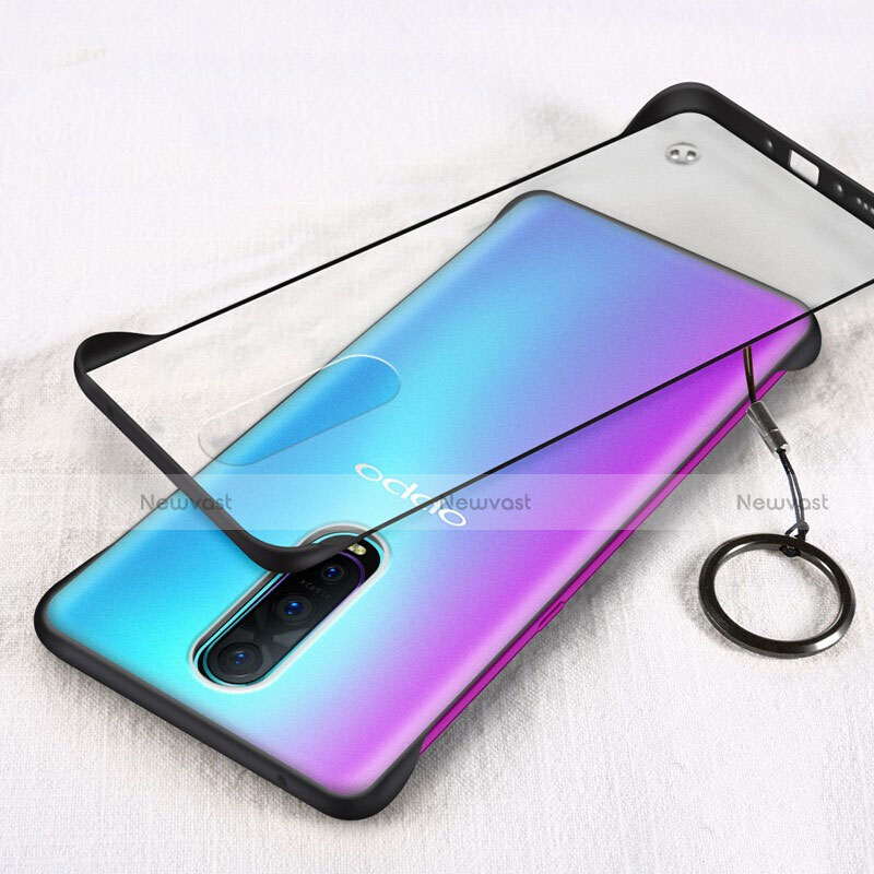 Transparent Crystal Hard Rigid Case Back Cover S01 for Oppo RX17 Pro