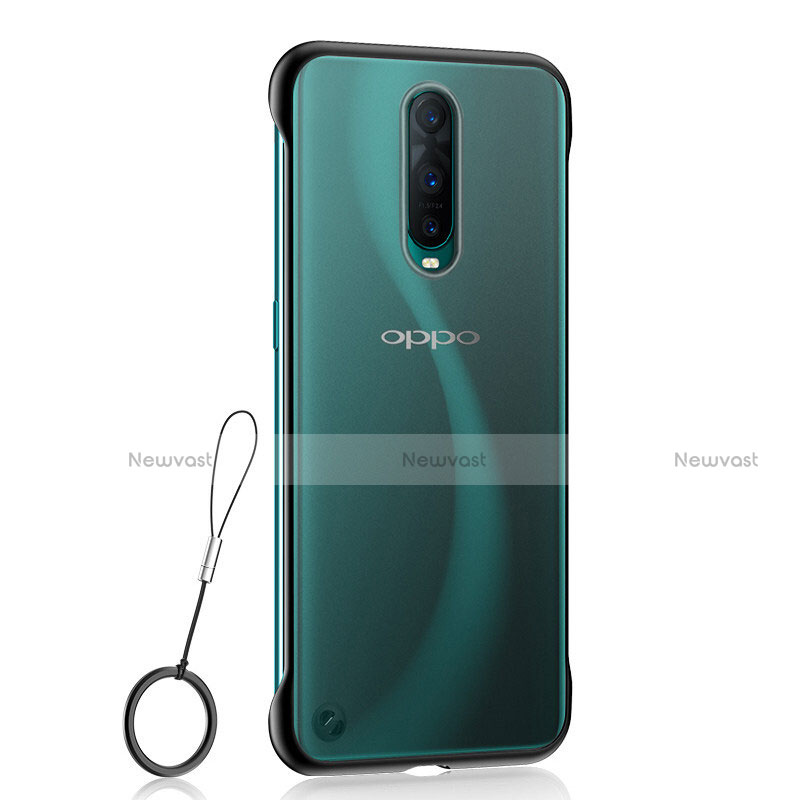 Transparent Crystal Hard Rigid Case Back Cover S02 for Oppo RX17 Pro