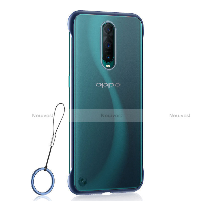 Transparent Crystal Hard Rigid Case Back Cover S02 for Oppo RX17 Pro