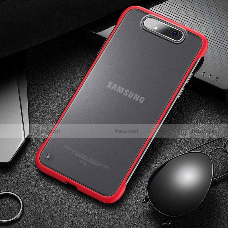 Transparent Crystal Hard Rigid Case Back Cover S02 for Samsung Galaxy A90 4G