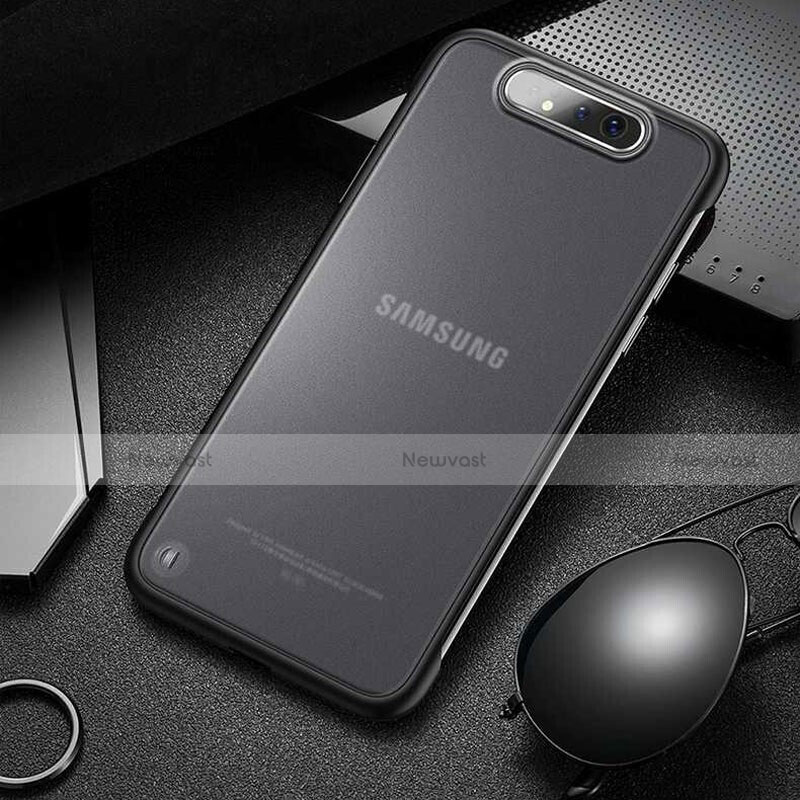 Transparent Crystal Hard Rigid Case Back Cover S02 for Samsung Galaxy A90 4G