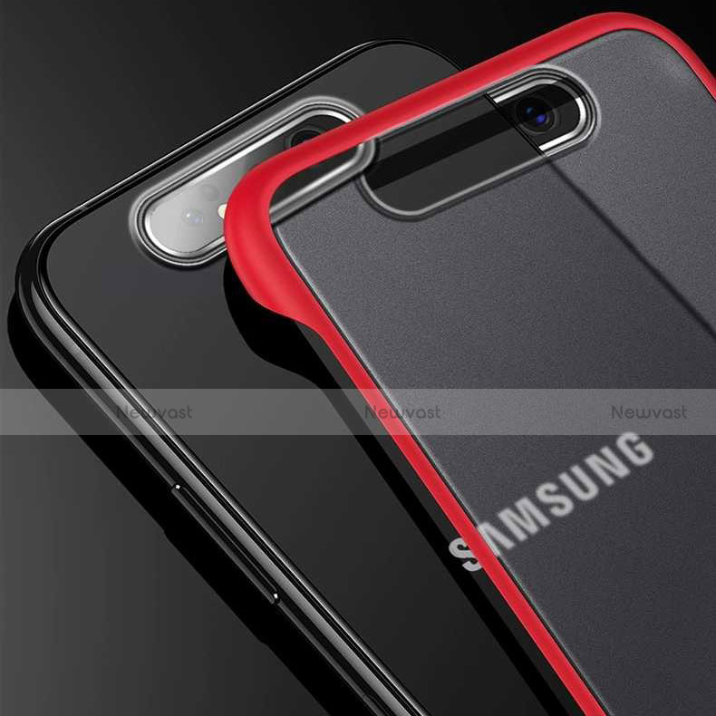 Transparent Crystal Hard Rigid Case Back Cover S02 for Samsung Galaxy A90 4G