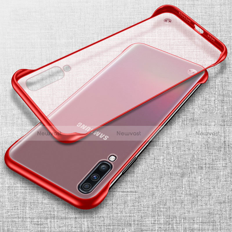 Transparent Crystal Hard Rigid Case Back Cover S02 for Samsung Galaxy A90 5G