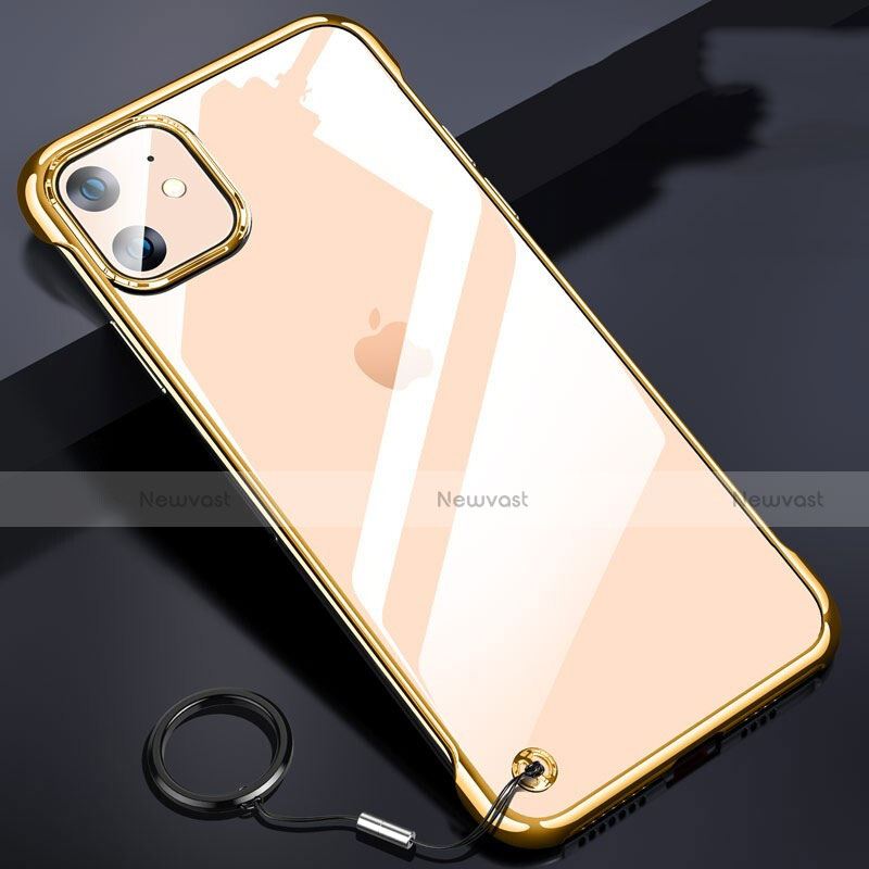 Transparent Crystal Hard Rigid Case Back Cover S03 for Apple iPhone 11