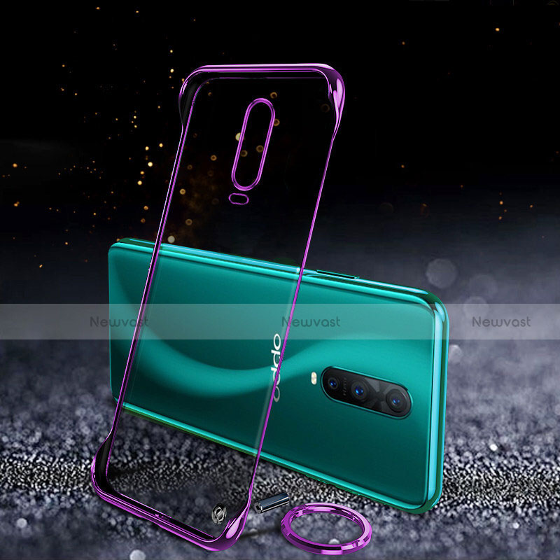 Transparent Crystal Hard Rigid Case Back Cover S03 for Oppo RX17 Pro