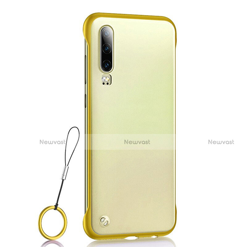 Transparent Crystal Hard Rigid Case Back Cover S04 for Huawei P30