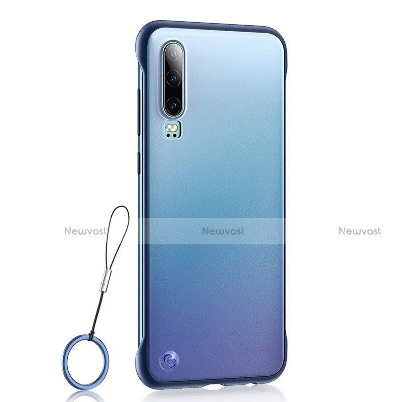 Transparent Crystal Hard Rigid Case Back Cover S04 for Huawei P30